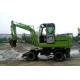 Colorful Wheel Loader Excavator Long Service Life Fast Response Speed