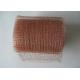 Flexible Knitted Copper Woven Wire Mesh 0.12mm Dia 38mm Width