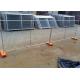 Heavy Duty HDG Temporary Fence For Construction Temporary Safety Fence