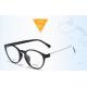 Round Eye Optical Ultra Light Eyeglass Frames Color Blocking Eyeglass Frames