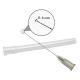 Medical consumable micro blunt tip cannula for filler injection