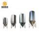 Fast Conical Beer Fermenter , Bright Beer Stainless Steel Conical Bottom Tank