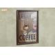 Coffee Shop Wall Art Sign Decorative Wood Wall Plaques Antique Home Wall Decor