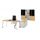 Modern Systems Furniture Office Manager Desk Executive Desks Panel Design MDF