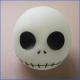 Cartoon plastic death head money bank， zombie vinyl piggy bank gifts for kids or promotion