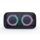 4500mAh Bluetooth Outdoor Party Speaker , Wireless Speaker With LED Flashing Lights