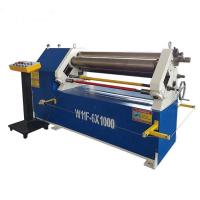 Sheet Metal Plate Bending Rolling Machine 3 Roller Asymmetric 6mm 2000mm