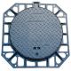 Anti Slip Ductile Iron Manhole Cover DI-023 Sewer Square Lid 850 * 850mm