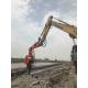 Widely Applicable Excavator Hammers Vh250 Excavator Mounted Hydraulic Vibrating Post Pile Driver