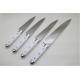 Different Size Chef Knife With Plastic Handle White Color 5inch 6inch 7inch 8inch 9inch 10inch Chef Knife