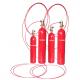 Hot Sale red Automatic Hfc 227ea Fire Detection Tube For Communications Lightweight Design With Low Maintenance