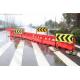 Traffic PPE Plastic Safety Barriers Water Filled Road 2000MM