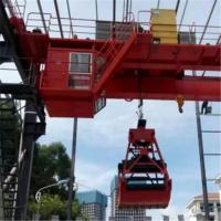 10T A6 Double Girder Mobile Bridge Crane 40m / Min With Grab Hook