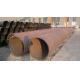 Black Painted LSAW / ERW Welded Steel Pipe , Seamless Carbon Steel Pipe For Construction