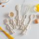 Kitchen Silicone Utensil Set , Food Grade Safety Silicone Utensils