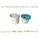 Eco friendly disposable soup bowls , paper food storage containers Matching Paper Or Plastic Lid