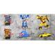 9  Plastic Transformers Car Robot Toys / Action Figure Dinosaur Transformer Toy