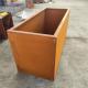 Large Rusty Metal Garden Bed Corten Steel Rectangular Planter Box Flower Pot
