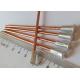 3x90mm Copper Coated Steel Bi Metallic Cd Welding Pins With Aluminum Weld Base