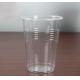 Disposable Plastic Clear Cups With Flat Lids 280ml Drinking Water Cup Bulk 2500 pcs per carton