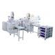 KN95 Fully Automatic Mask Making Machine PLC Control Easy Safe Operation