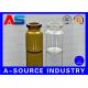 Clear Bottles 10ml Little Glass Vials 24mm width 45mm Tall Usage for BIO Test 2ml glass vials