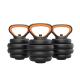 17CM Cast Iron Six In One Adjustable Rubber Dumbbell Set 50kg Muscle Relex