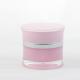 15G Irregular Fancy Pink Cosmetic Cream Plastic Jar Acrylic Packaging