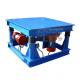 Cement Molds Vibrator Equipment / Compaction Vibrating Tables In Blue Color