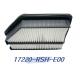 Rectangular Auto Engine Air Filters 17220-RSH-E000 Automotive Engine Parts