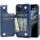Soft Hybrid Card Holder Cell Phone Wallet Cases Washable For Iphone 12