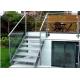 Building Stainless Steel Glass Stair Rails And Banisters Modern Design
