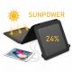 Camping 21W Foldable Sunpower Solar Mobile Charger Portable Solar Panel with USB Port