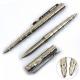 All stainless steel tactical pen defense pen outdoor supplies equipped with high hardness