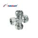 Brass Pex Tube Compression Fittings Chrome Plated Water Supply Compression Fittings
