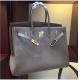 high quality 35cm grey women brand name TOGO leather handbags high class