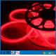 220v 360 degree red emitting led neon round flex tube D16mm 120LEDs/m