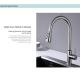 360 Degree Rotating Filtered Water Faucet Gooseneck Kitchen Faucet With Sprayer