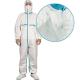 Isolation Disposable Protective Coverall , Protection Chemical Safety Suit