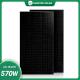 10BB Solar Panel Mono 570W Full Black Mono-Facial Solar Panels For Roof