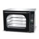 Stainless Steel Digital Glass Countertop Convection Oven for Bakery Bread Production