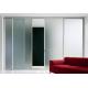 Frosted Tempered Decorative Glass Partition Walls ASTM Standard