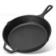 Heavy Duty Durable 10 Inch Cast Iron Skillet With Helper Handle -