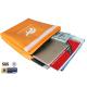 Non Itchy Fireproof Document Bag 1523 ℉ Envelope Pouch 11x15x2 Orange