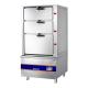 Large Capacity Induction Commercial Kitchen Equipment Seafood Steam Cabinet For Cooking
