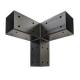 Customized Size Steel Pergola Brackets Kit at Affordable Prices with 0.4-3mm Thickness