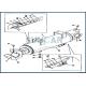 LQU0245 Dozer Blade Cylinder Seal Repair Kit for CNH CX130 CX135B