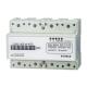Direct Connection Four Wire Electricity Din Rail Three Phase Energy Meter