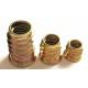 Self Tapping M10 10mm Wood Threaded Insert For Furniture MS21209