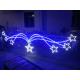christmas outdoor street led star decorations